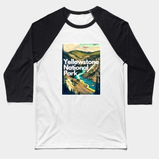 Yellowstone National Park hike - Wyoming USA Baseball T-Shirt